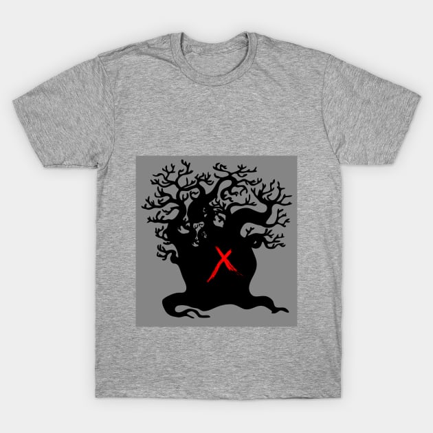 Hexxus Tree T-Shirt by Cosmicmoonshine